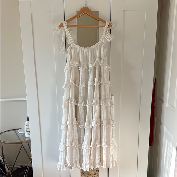 Innika Choo White Iva Biigdress Dress NWT size free size one fits all - Picture 6 of 9